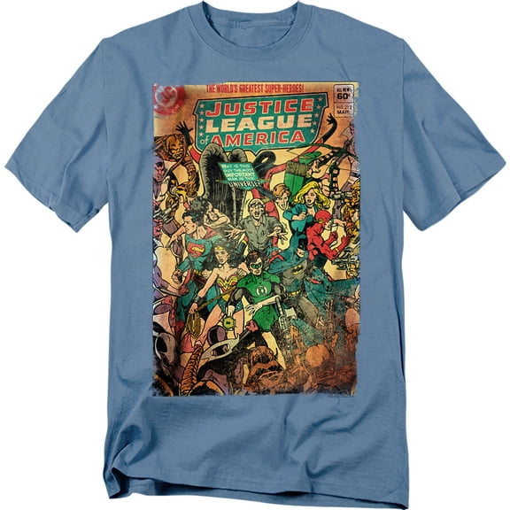JLA T-Shirt No 212 Vintage Unisex Graphic Tee For Men & Women