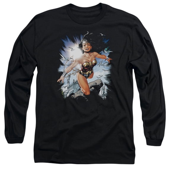 Jla - Of Themyscira - Long Sleeve Shirt - Large