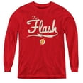 thumbnail image 1 of Jla - Old School Flash - Youth Long Sleeve Shirt - Small, 1 of 2