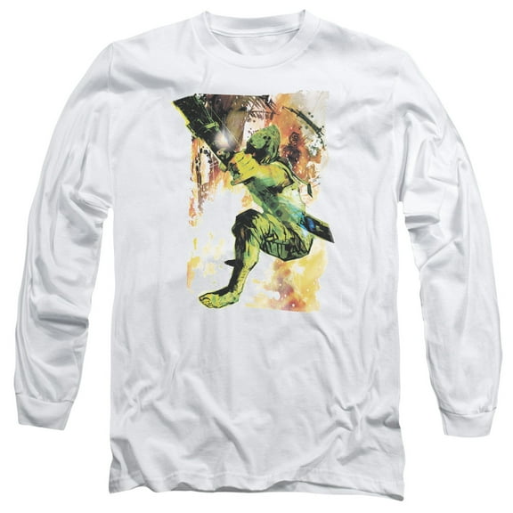 Jla - Painted Archer - Long Sleeve Shirt - X-Large