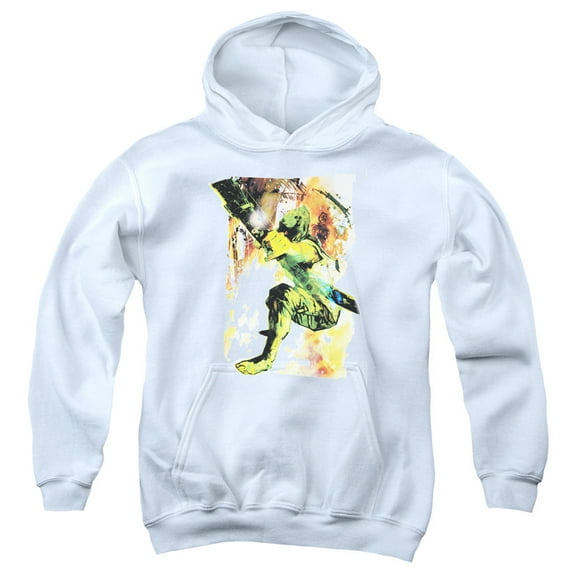 Jla - Painted Archer - Youth Hooded Sweatshirt - Large