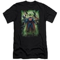 thumbnail image 1 of Jla - Power Burst - Premium Slim Fit Short Sleeve Shirt - Medium, 1 of 2