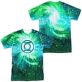 thumbnail image 1 of Justice League Of America Men's  Power Swirl  Sublimation T-shirt White, 1 of 2