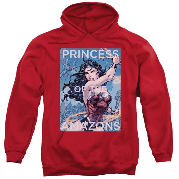 Jla - Princess Of The Amazons - Pull-Over Hoodie - Medium