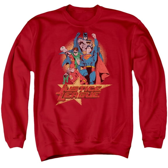 Jla - Raise Your Fist - Crewneck Sweatshirt - Large