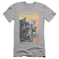 thumbnail image 1 of Jla-Red Dawn Short Sleeve Adult 30-1 Tee- Silver - Medium, 1 of 1