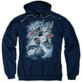 thumbnail image 1 of Jla - Ride The Lightening - Pull-Over Hoodie - XXX-Large, 1 of 2