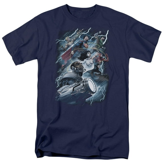 Jla - Ride The Lightening - Short Sleeve Shirt - XX-Large