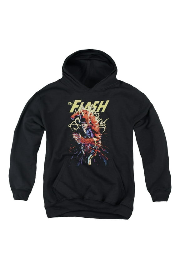 Jla - Ripping Apart - Youth Hooded Sweatshirt - Medium