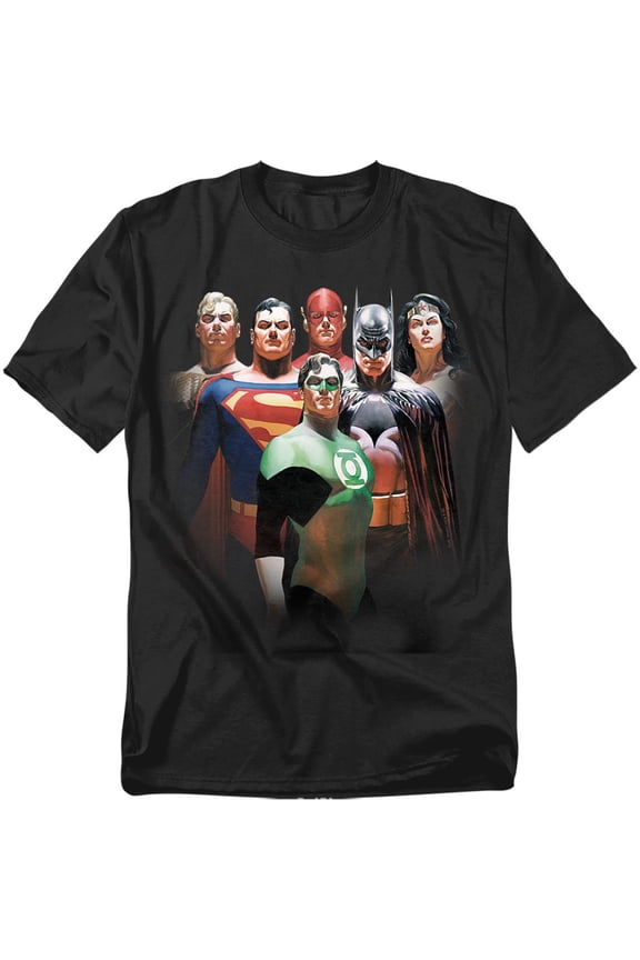 JLA T-Shirt Roll Call Unisex Graphic Tee For Men & Women
