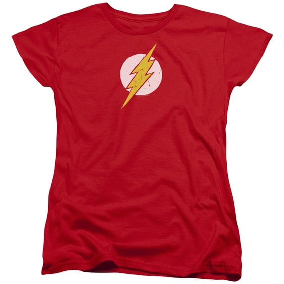 Jla - Rough Flash - Women's Short Sleeve Shirt - Large