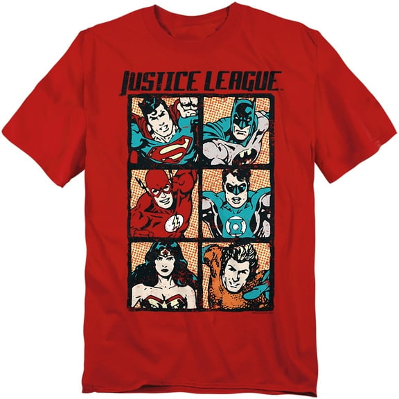 JLA T-Shirt Rough Panels Unisex Graphic Tee For Men & Women