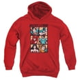 thumbnail image 1 of Jla - Rough Panels - Youth Hooded Sweatshirt - Medium, 1 of 2