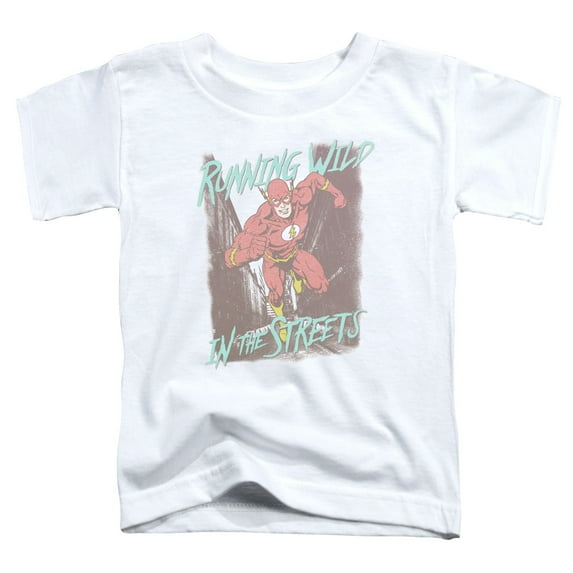Jla - Running Wild - Toddler Short Sleeve Shirt - 4T