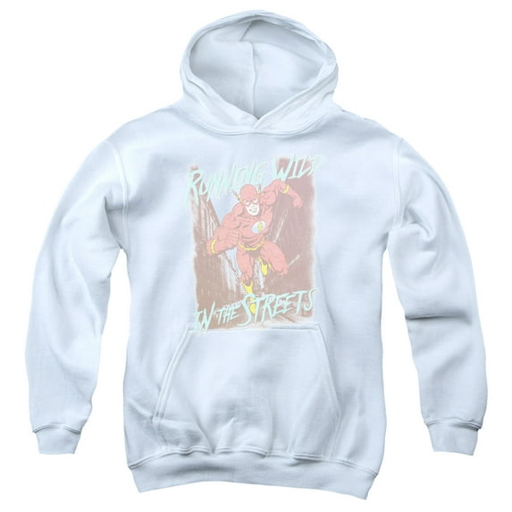 Jla - Running Wild - Youth Hooded Sweatshirt - Small
