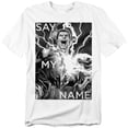 thumbnail image 1 of JLA T-Shirt Say My Name Unisex Graphic Tee For Men & Women White&nbsp;, 1 of 7