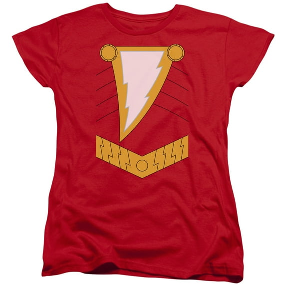 Jla - Shazam - Women's Short Sleeve Shirt - Large