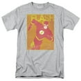 thumbnail image 1 of Jla-Simple Flash Poster Short Sleeve Adult 18-1 Tee - Athletic Heather - 4X, 1 of 1