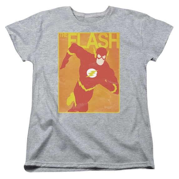 Jla - Simple Flash Poster - Women's Short Sleeve Shirt - Large