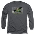 thumbnail image 1 of Jla-Space Cop Long Sleeve Adult 18-1 Tee- Charcoal - XL, 1 of 1