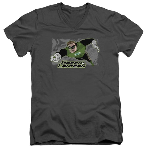 Jla - Space Cop - Slim Fit V Neck Shirt - X-Large