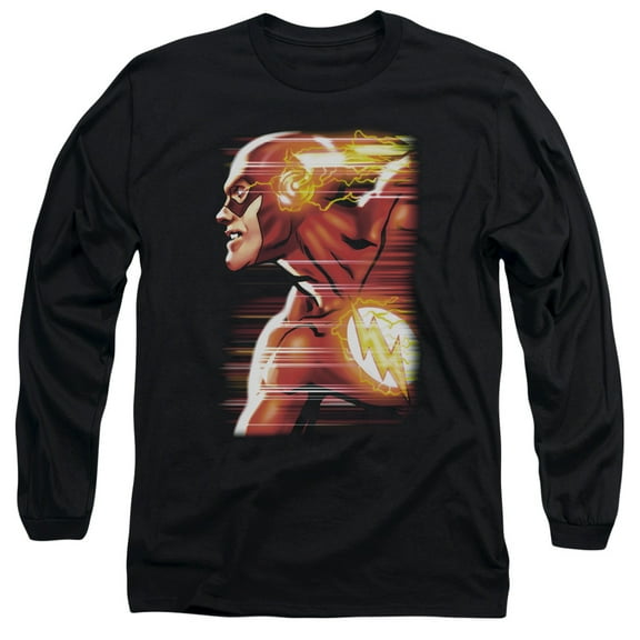 Jla - Speed Head - Long Sleeve Shirt - Small