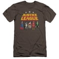 thumbnail image 1 of Jla - Standing Below - Premium Slim Fit Short Sleeve Shirt - Medium, 1 of 2