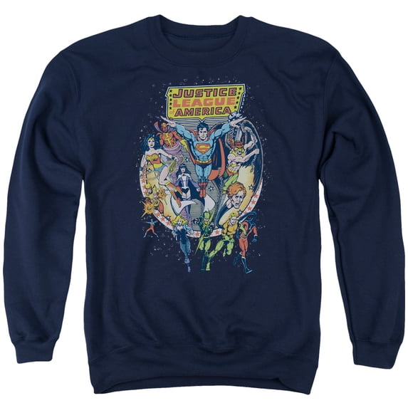 Jla - Star Group - Crewneck Sweatshirt - Small