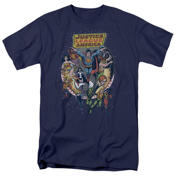 Jla Star Group Officially Licensed Adult T Shirt