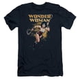 thumbnail image 1 of Jla-Star Lasso Short Sleeve Adult 30-1 Tee- Navy - Large, 1 of 1