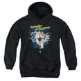 thumbnail image 1 of Jla - Starburst - Youth Hooded Sweatshirt - Small, 1 of 2
