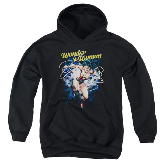 Jla - Starburst - Youth Hooded Sweatshirt - Small