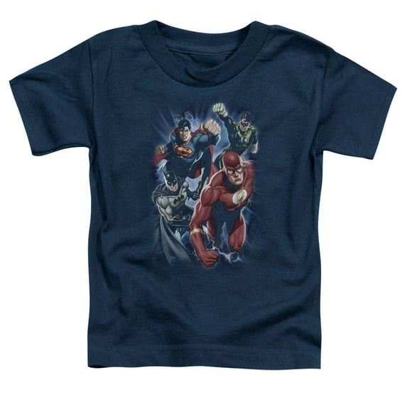 Jla - Storm Chasers - Toddler Short Sleeve Shirt - 3T