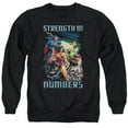thumbnail image 1 of Jla - Strength In Number - Crewneck Sweatshirt - Small, 1 of 2