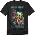 thumbnail image 1 of JLA T-Shirt Strength In Number Unisex Graphic Tee For Men & Women, 1 of 7