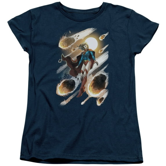 Jla - Supergirl #1 - Women's Short Sleeve Shirt - Large