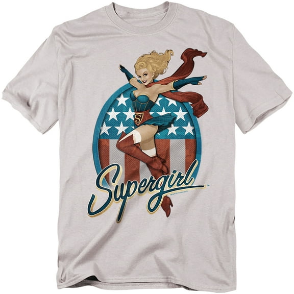 JLA T-Shirt Supergirl Bombshell Unisex Graphic Tee For Men & Women