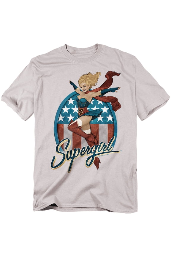 JLA T-Shirt Supergirl Bombshell Unisex Graphic Tee For Men & Women