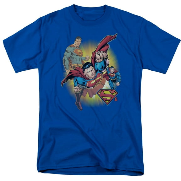 JLA T-Shirt Superman Collage Unisex Graphic Tee For Men & Women