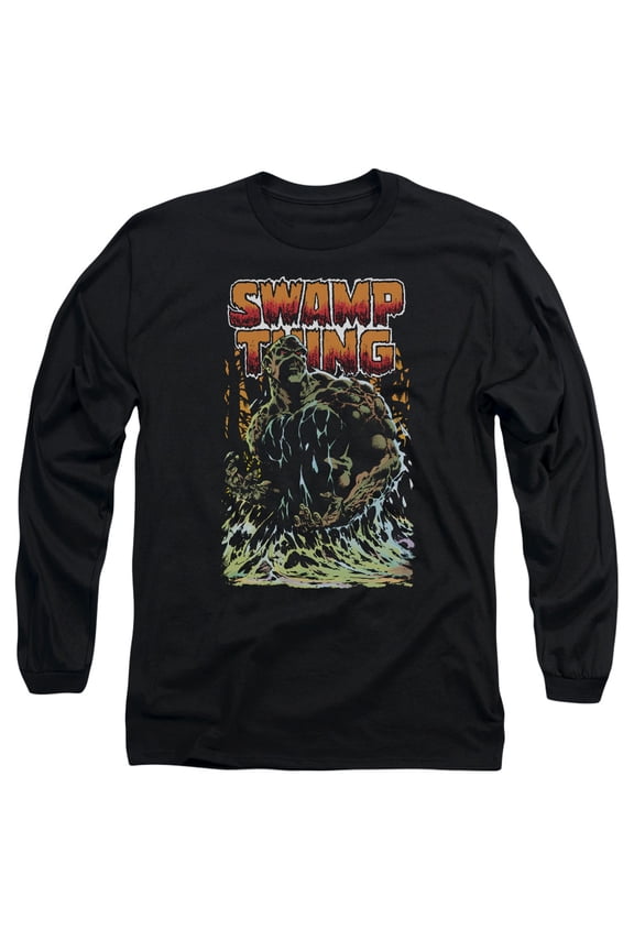 Jla - Swamp Thing - Long Sleeve Shirt - Small