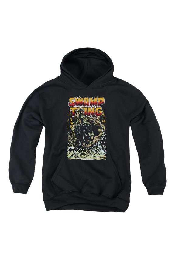 Jla - Swamp Thing - Youth Hooded Sweatshirt - Large