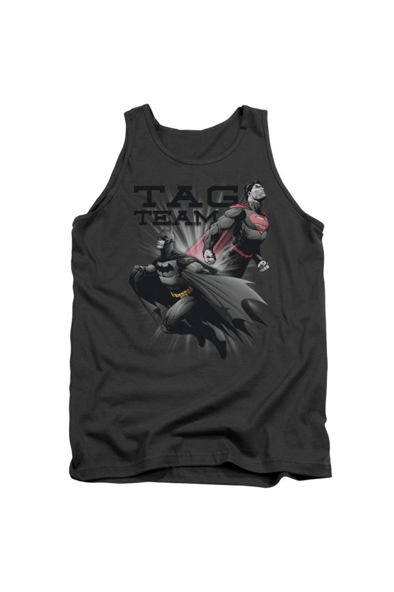 Jla - Tag Team - Tank Top - Medium