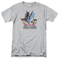 thumbnail image 1 of Jla-Team Power Short Sleeve Adult 18-1 Tee - Heather - Small, 1 of 1