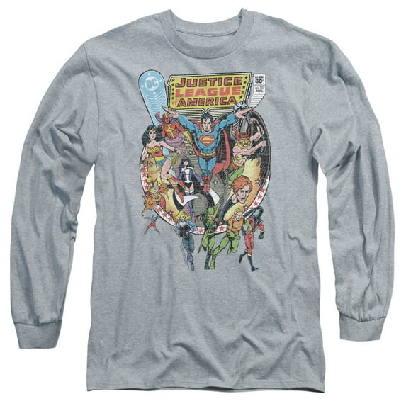 Jla - Team Up - Long Sleeve Shirt - Large