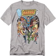 JLA T-Shirt Team Up Unisex Graphic Tee For Men & Women