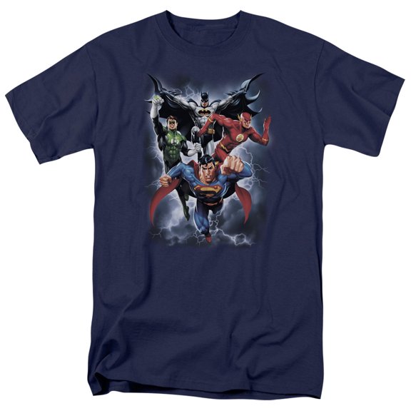 Jla - The Coming Storm - Short Sleeve Shirt - XX-Large