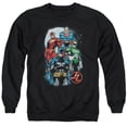 thumbnail image 1 of Jla - The Four - Crewneck Sweatshirt - XXX-Large, 1 of 2