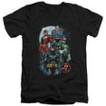 thumbnail image 1 of Jla - The Four - Slim Fit V Neck Shirt - XX-Large, 1 of 2
