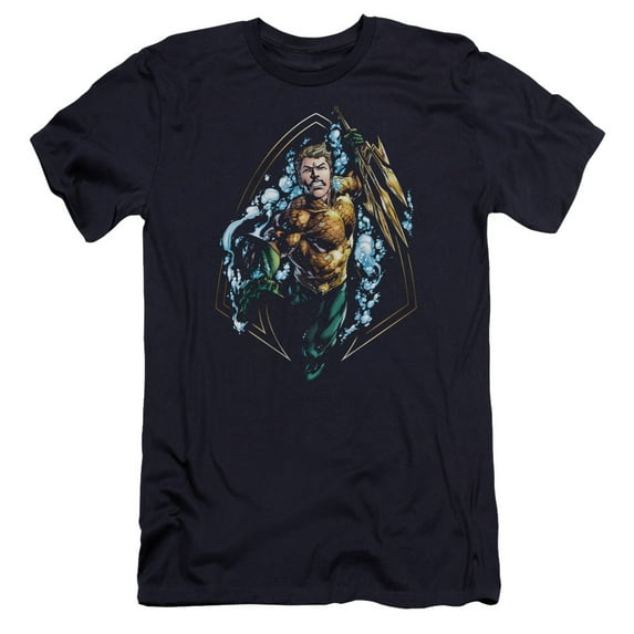 Jla - Thrashing - Premium Slim Fit Short Sleeve Shirt - XX-Large