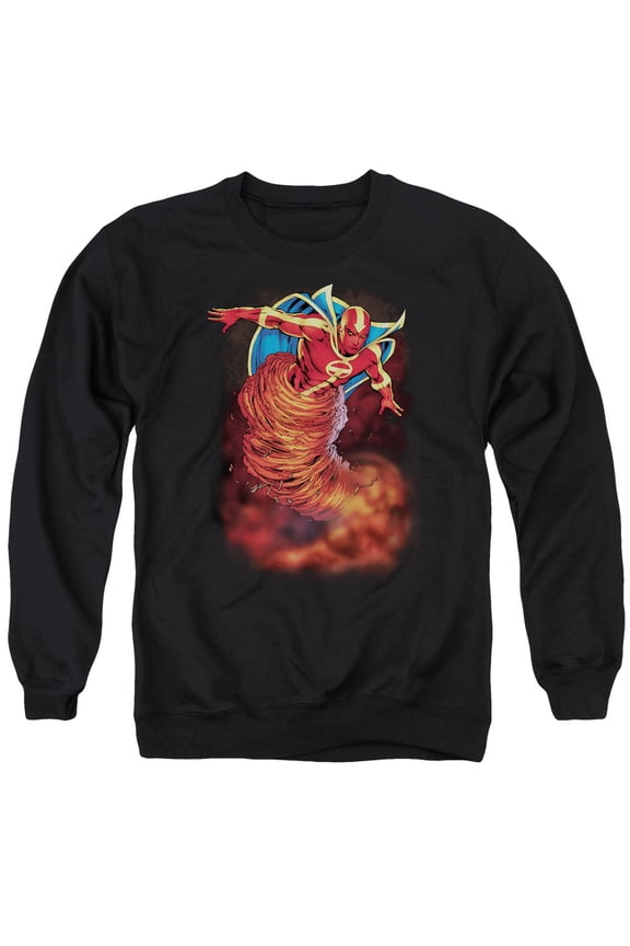 Jla - Tornado Cloud - Crewneck Sweatshirt - Large